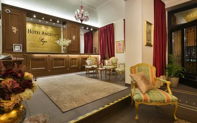 Hotel Angelis Prague lobby